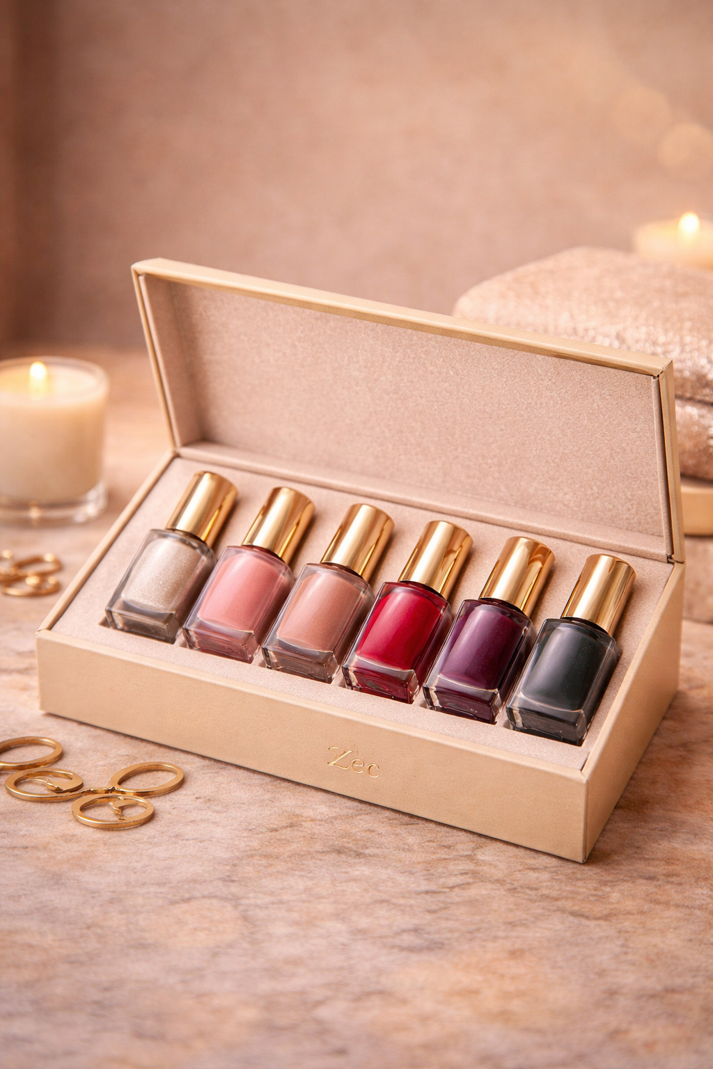 African women getting makeup